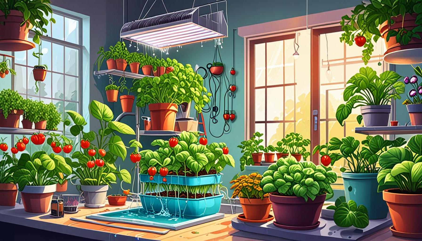 Home Hydroponic Growing Techniques: An Introduction for Beginners
